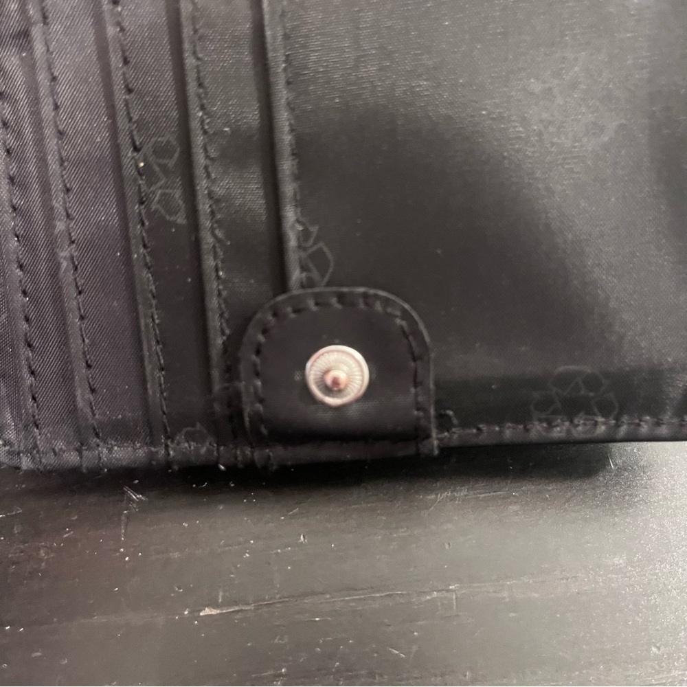 Unisex Black Bi-fold Wallet Faux Leather coin Purse multiple Card Holders + ID - Picture 13 of 15